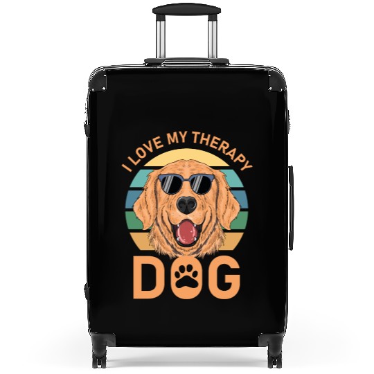 I love my Therapy Dog Suitcases