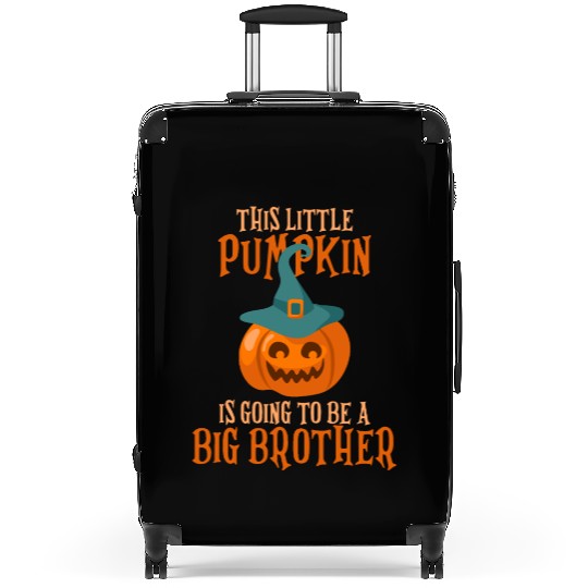 Little Pumpkin Is Going To Be A Big Brother Hallow Suitcases