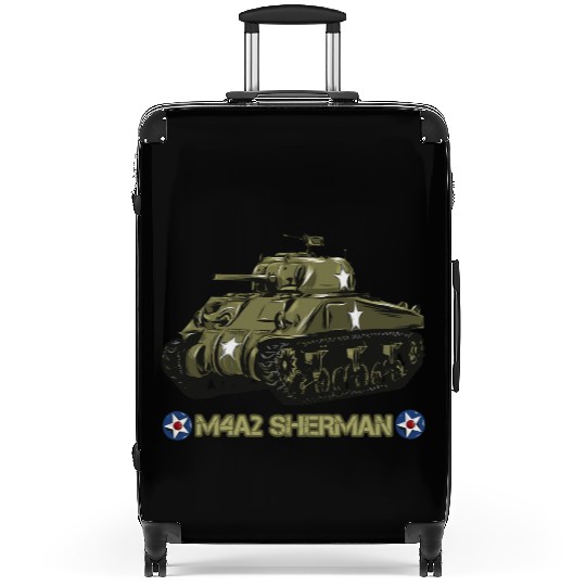 World War 2 American Tank M4A2 Sherman Suitcases