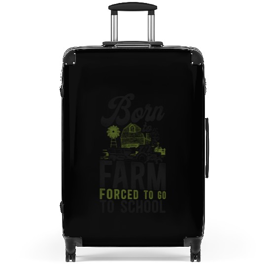 Farming Farmer Tractor Vintage Suitcases