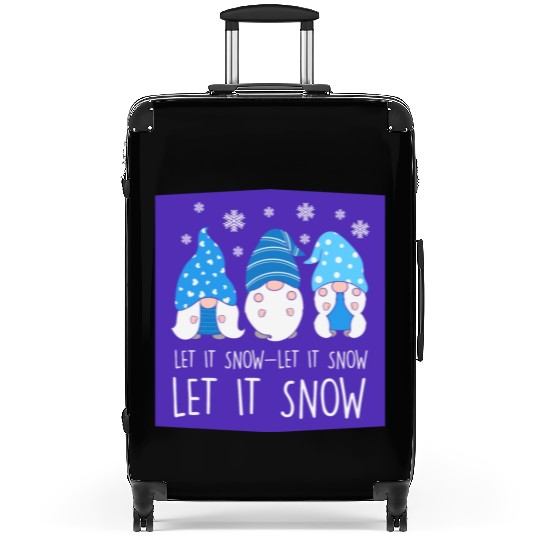 Let It Snow Suitcases