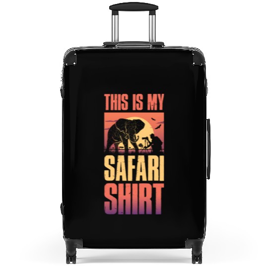 This Is My Safari Funny Elephant Gift Suitcases
