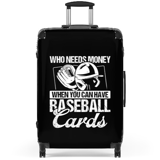 Baseball Card Collector who needs money Fan Deck Suitcases