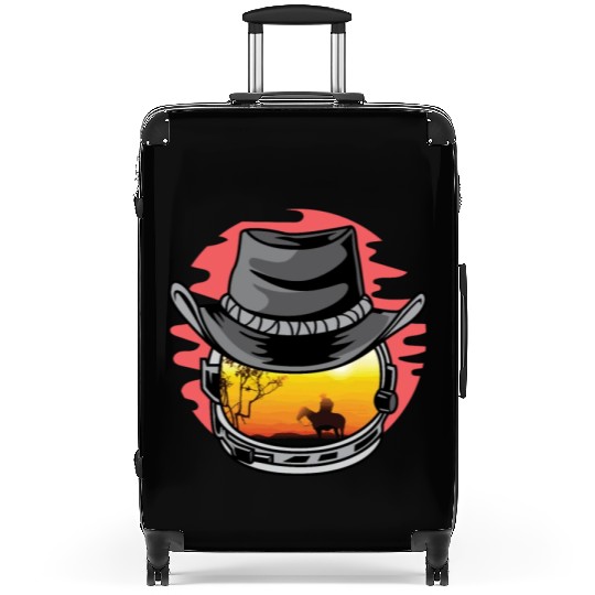 Astronaut Cowboy Astronaut Gift Suitcases