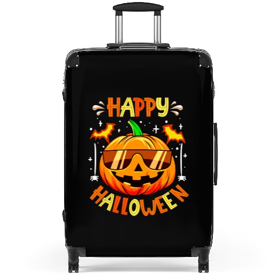 Trick Or Treat Funny Halloween Costume Pumpkin Suitcases