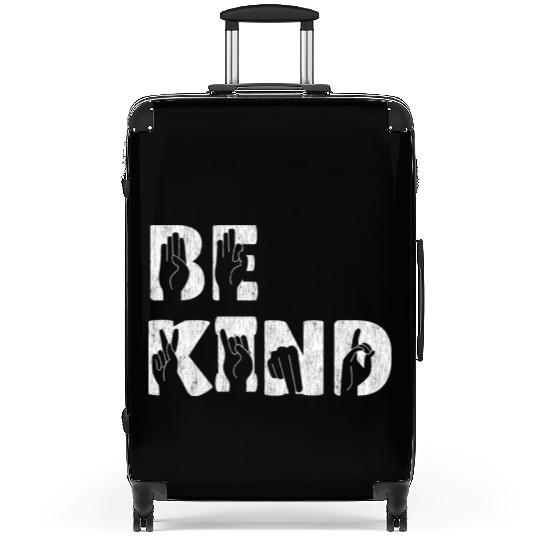 Anti Bully Be Kind Cute Orange Unity Day Bullying Suitcases