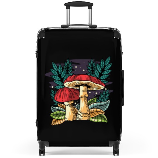 Mushrooms Nature Mycologist Gift Suitcases