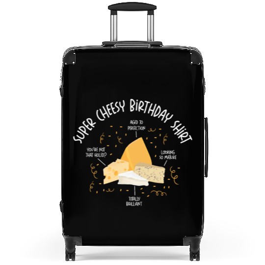 Super Cheesy Birthday Party Natal Day Cheese Suitcases