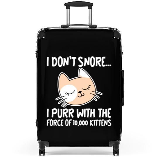 I Purr With The Force Of 10,000 Kittens 1 Suitcases