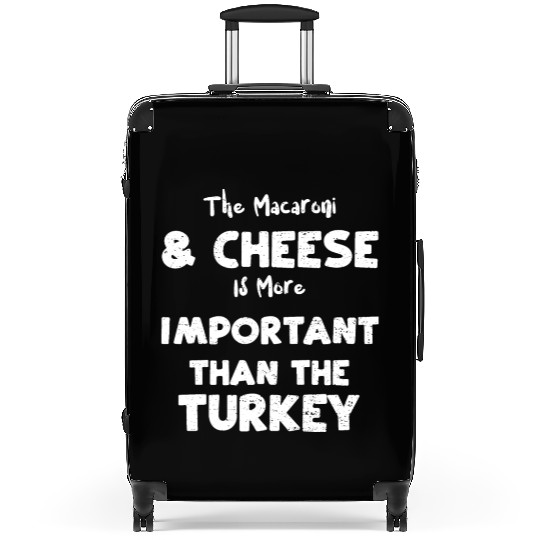 The Macaroni & Cheese Is More Im... Suitcases
