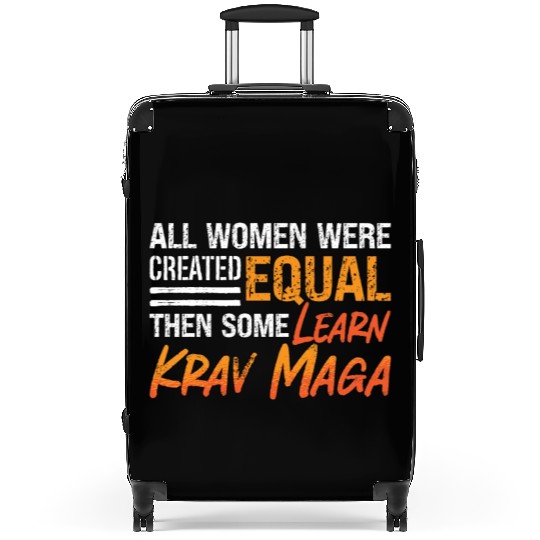 Krav Maga All Women Were Created Military Fighter Suitcases