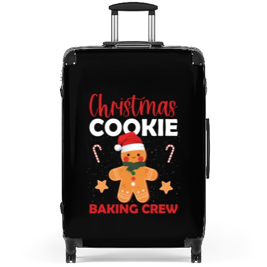 Christmas Cookie Baking Crew Suitcases