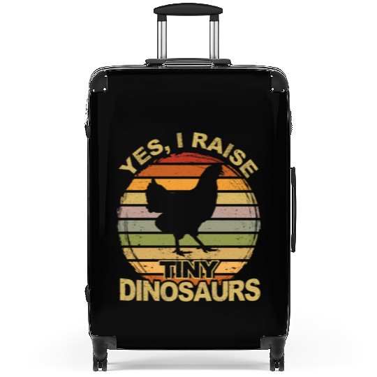 Chickens Rooster Chicken Farmer Hen Poultry Cock Suitcases