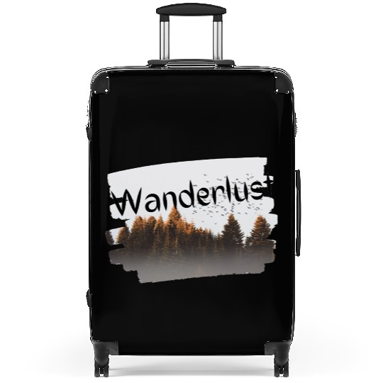 Wanderlust design Suitcases