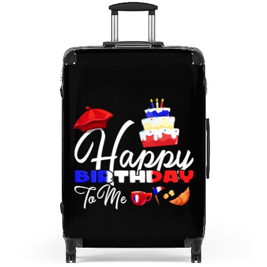 France Birthday Cake Happy Birthday To Me Suitcases