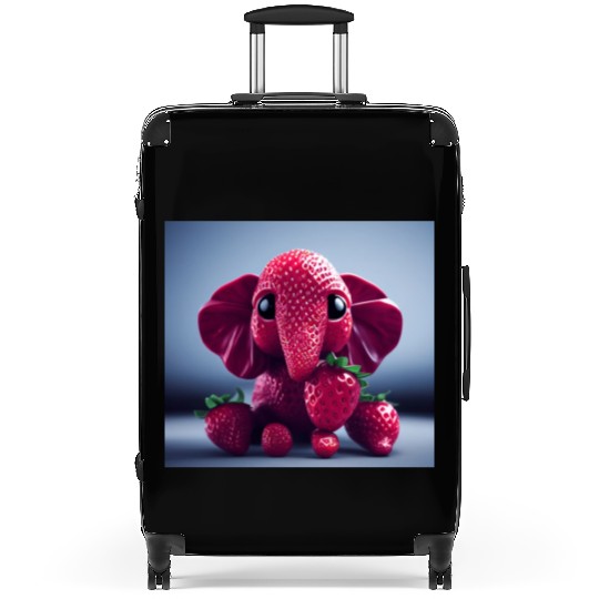 Strawberry Elephant Suitcases