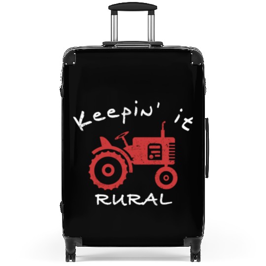 Farm Kee It Rural Tractor Farmer Farming Suitcases