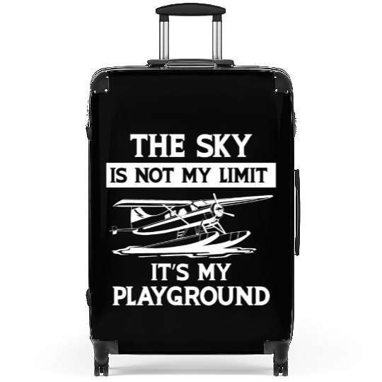 Airplane Aviation Pilot Aircraft Suitcases