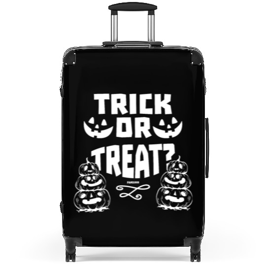 Halloween Party Trick Or Treat Jack O Lantern Suitcases