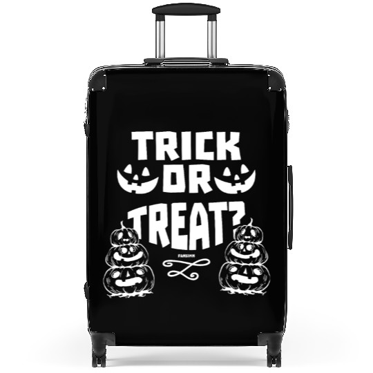 Halloween Party Trick Or Treat Jack O Lantern Suitcases