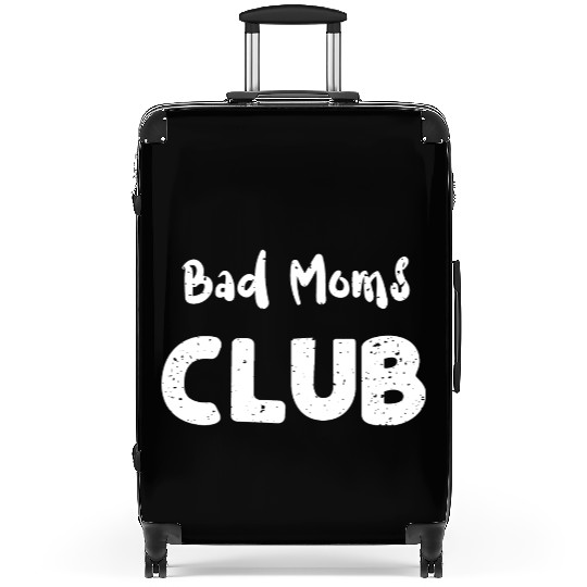 Bad Moms Club - Cheetah Suitcases