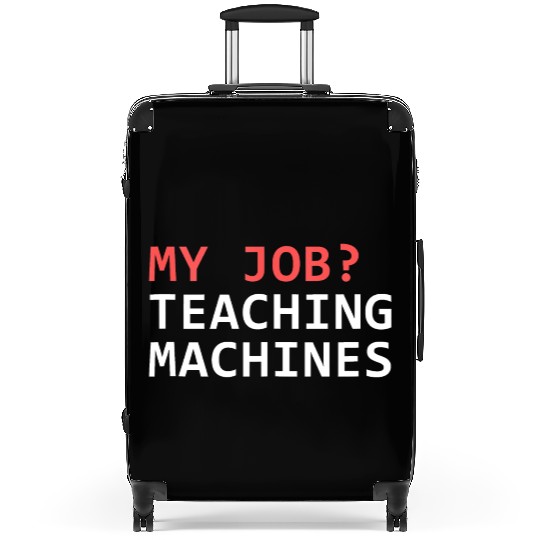 Machine Learning Data Science Job Engineer Math Ta Suitcases