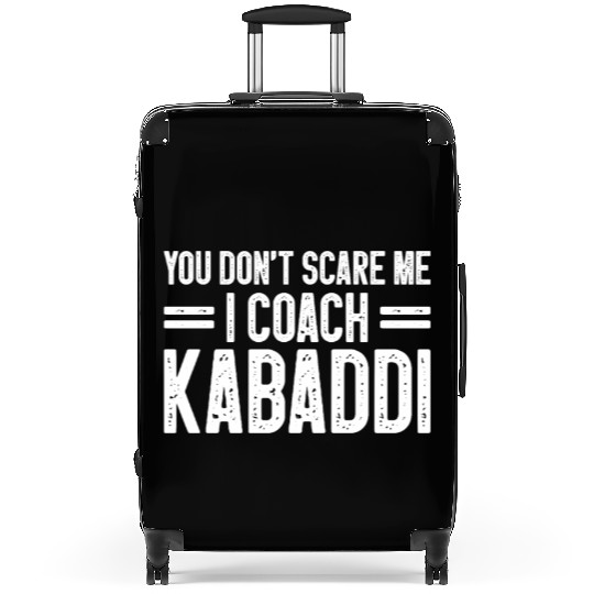 I Coach Kabaddi Physical Indian Sports Suitcases