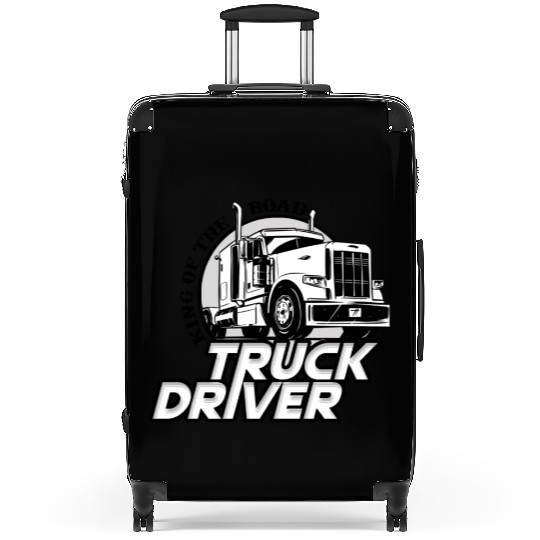 Truck driver, King of the road Suitcases