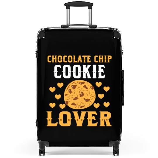Cute Chocolate Chip Cookie Lover Suitcases