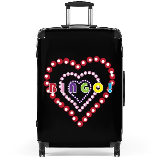 Bingo Caller Gambling Casino Bingo Lover Suitcases