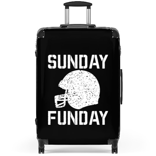Football Sunday Funday Suitcases