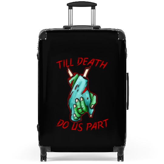 Married Lovers Tikk Death Do Us Apart Zombie Suitcases