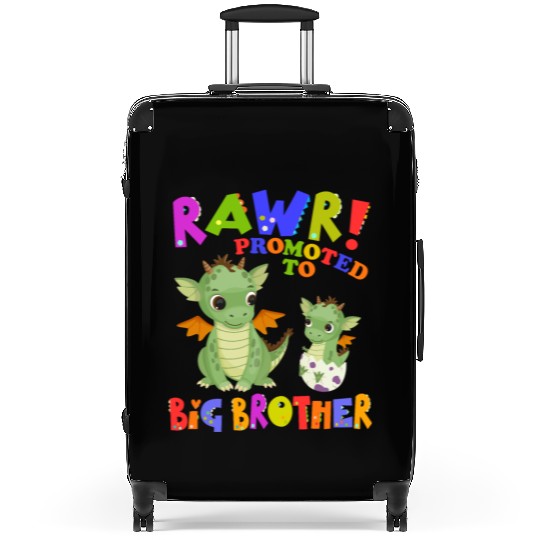 Rawr! Promoted To Big Brother Cute Dragon Baby Suitcases