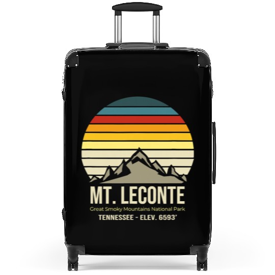 Mt LeConte Great Smoky Mountains Vintage Tennessee Suitcases