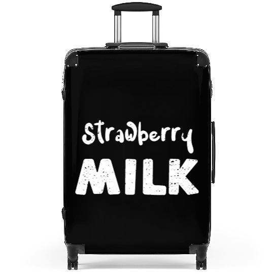 Strawberry Milk - Cow Suitcases