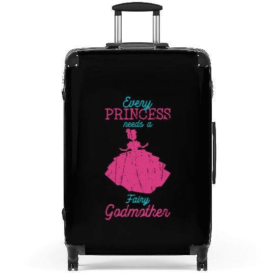 Every princess needs a fairy godmother - fairytale Suitcases