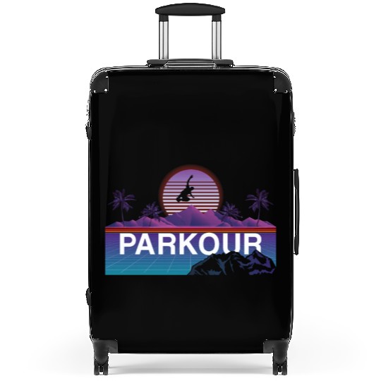 Parkour Free Running Traceur 80s Suitcases