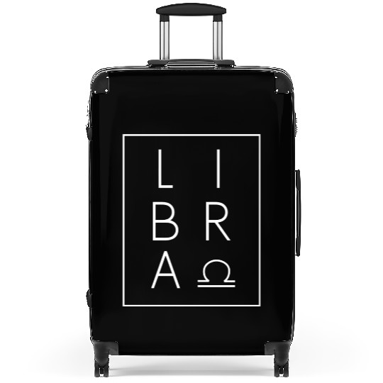 Libra Zodiac Sign Astrology Birthday Suitcases