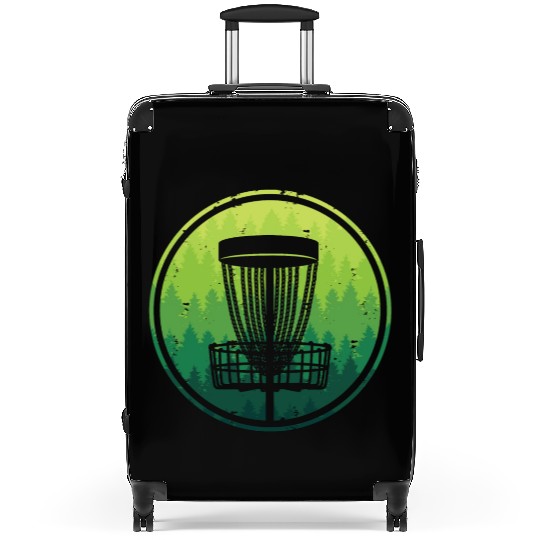 Disc Golf Player Frisbees Flying Disc Golfer Suitcases