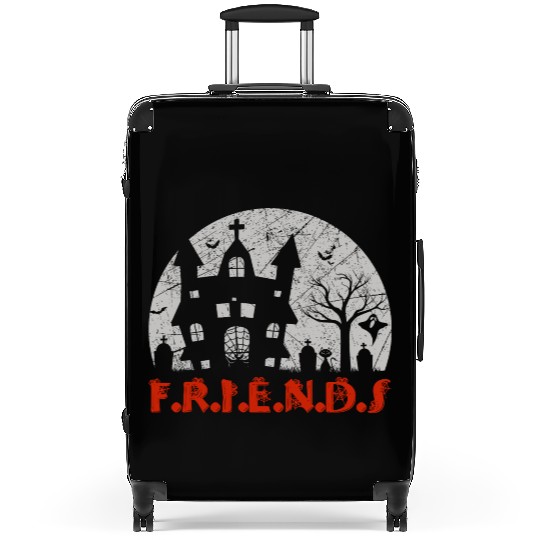 Friends Halloween Suitcases