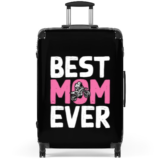 Dirt Bike Biker Best Mom Ever Motorcycle Motocross Suitcases