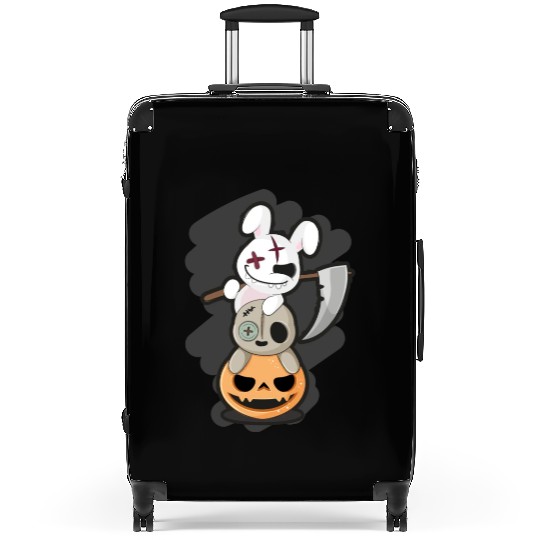Grim Reaper Killer Bunny - Halloween Suitcases