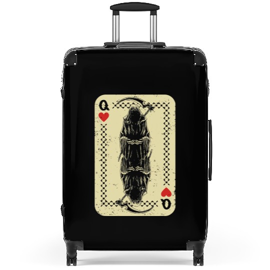 Santa Muerte Calavera Mexico Skeleton Poker Card D Suitcases