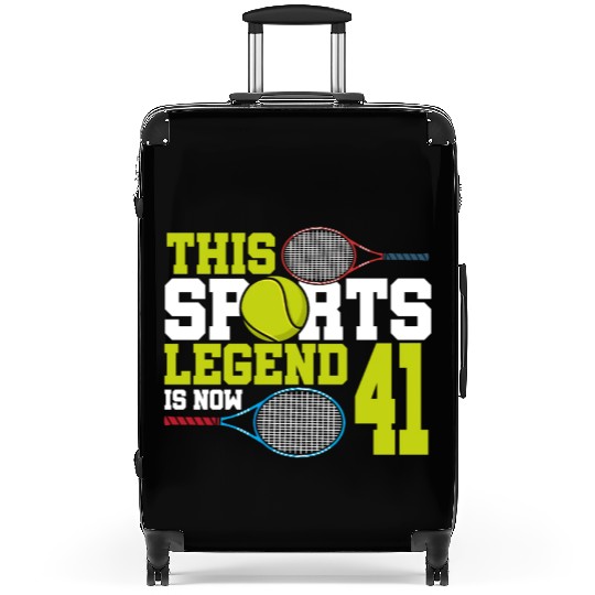 This Sports Legend Is Now 41, Tennis 41st Birthday Suitcases