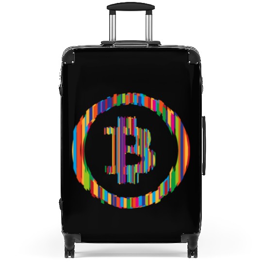 Bitcoin colors Suitcases