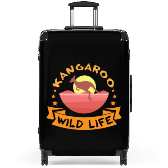 Kangaroo Wild Life Suitcases