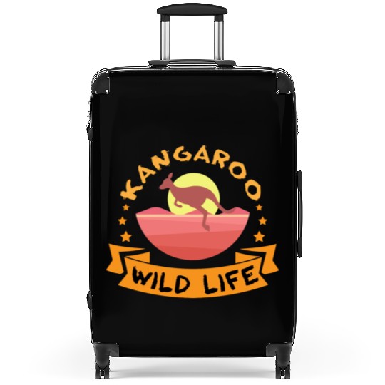 Kangaroo Wild Life Suitcases