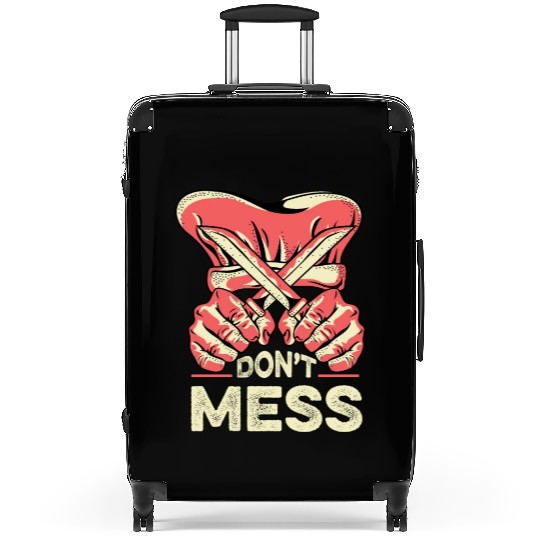 Don't Mess Food Critic Gift Suitcases