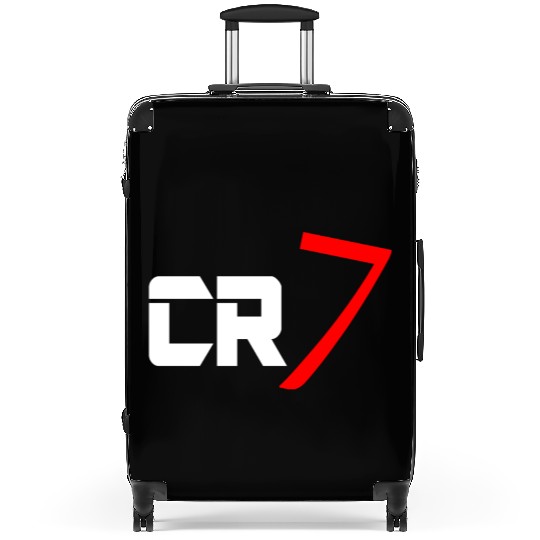 cr7 cristiano white Suitcases