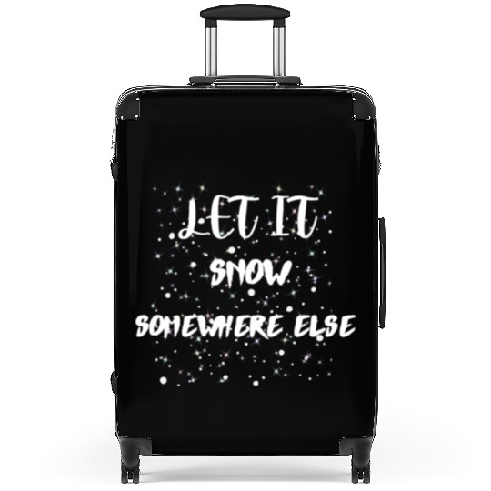 Let it snow , Christmas Suitcases